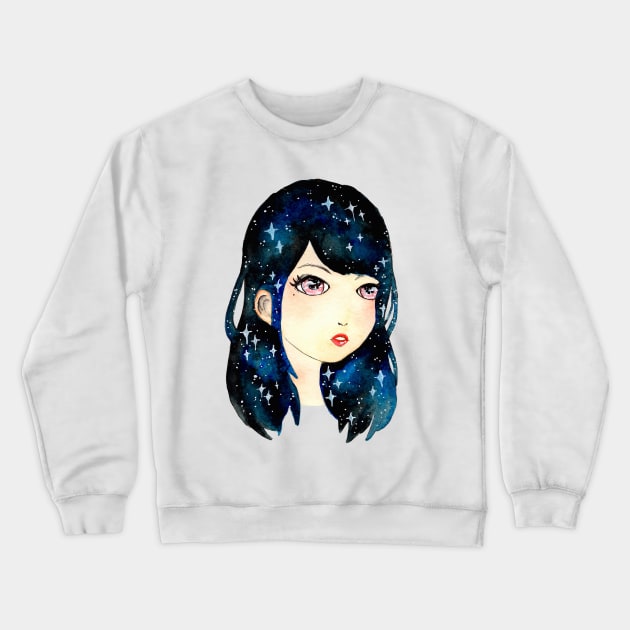 Starry Eyed Crewneck Sweatshirt by jessthechen